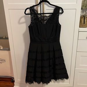 White House black market lace dress.